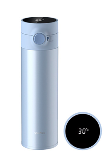 Термокружка Xiaomi Quange Temperature Display Thermos Cup 480ml (BW401) Ice Blue Quange