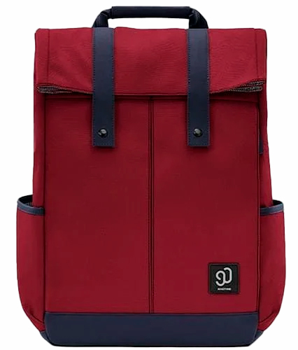  Xiaomi 90 Points Vibrant College Casual Backpack Dark Red