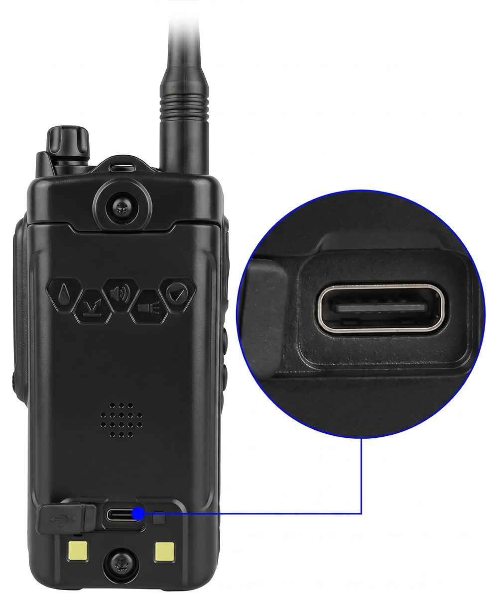 Купить Baofeng UV-98 Pro 8W VHF/UHF IP68 Type-C
