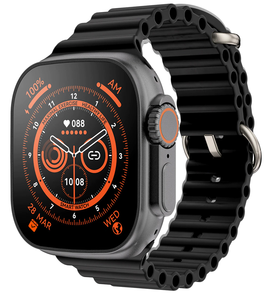 фото Умные часы wearfit x8 ultra smart watch 49mm black