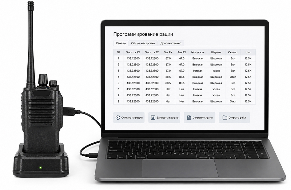 Купить Услуга Настройка рации