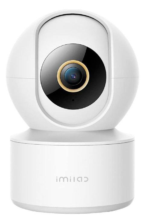 Поворотная Wi-Fi камера 5 Мп с ИК-подстветкой до 10 м и слотом MicroSD Xiaomi Imilab C22 Home Security Camera (CMSXJ60A) White, Камеры видеонаблюдения 