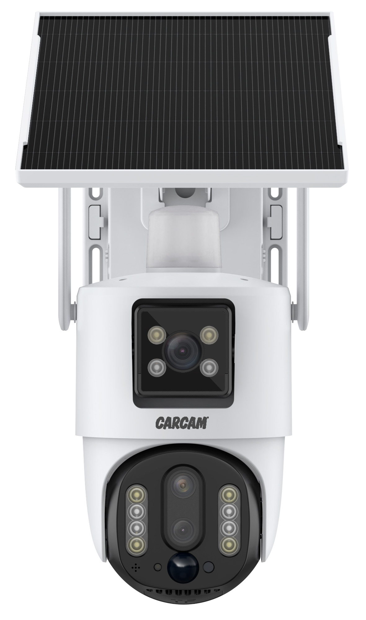 Купить CARCAM 4MP Solar Outdoor PTZ 10x Hybrid Zoom Triple Lens Dual View Camera V380BP5DL-WiFi