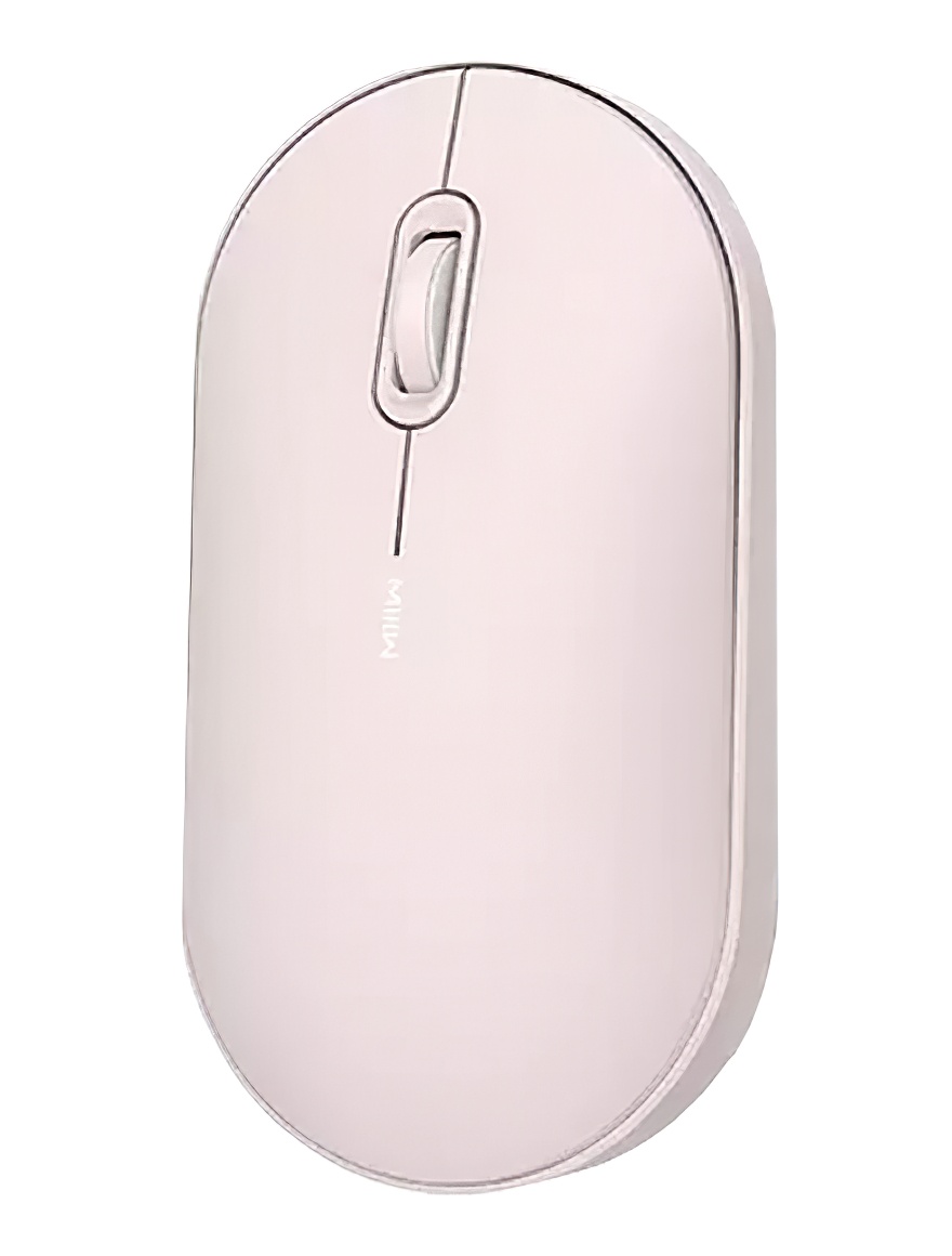 Xiaomi MIIIW Dual Mode Portable Mouse Lite Version Pink (MWPM01) КАРКАМ - фото 1