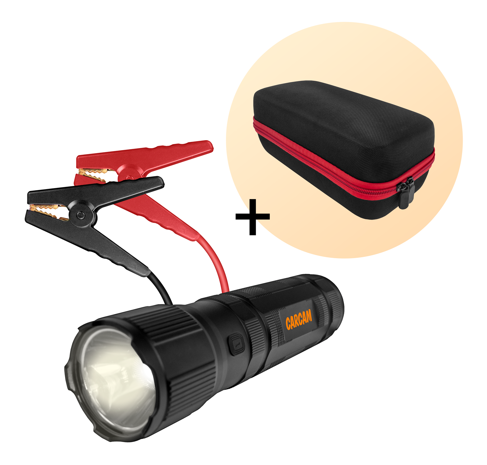 Пуско-зарядное устройство на 12000 мАч + фонарик CARCAM Flashlight Jump Starter 12000mAh FJS-1201 видеоглазок carcam cam 806