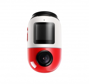 Автомобильный видеорегистратор с вращением на 360° Xiaomi 70mai Dash Cam Omni White Red 70mai - фото 1