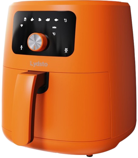 Аэрогриль Xiaomi Lydsto Smart Air Fryer 5L Orange (XD-ZNKQZG03) smart electric air fryers 5l automatic household 360°baking led touchscreen air fryer without oil free smokeless eu us plug