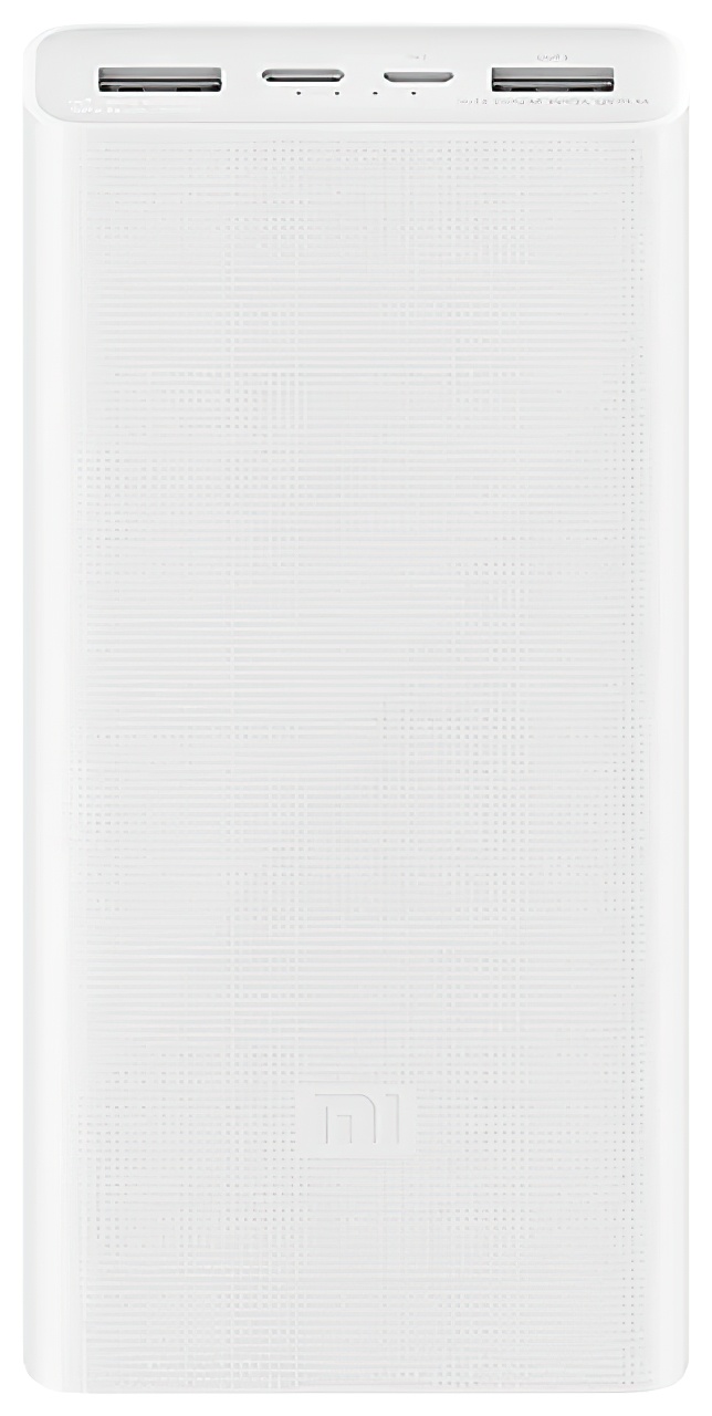 Портативный аккумулятор Xiaomi Mi Power Bank 3 20000mAh (PLM18ZM) велонасос merida gp 65 портативный 25 5 см 100 psi 7 bar 120 г 2274001399