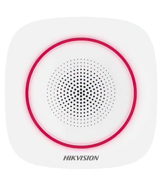 Hikvision DS-PS1-I-WE Red Indicator Беспроводной внутренний оповещатель беспроводной внутренний оповещатель hikvision