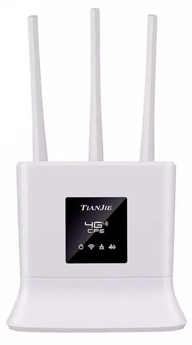 Роутер Tianjie 4G Wireless Router (CPE906-3) роутер tianjie 4g lte pocket wi fi router mf906 3