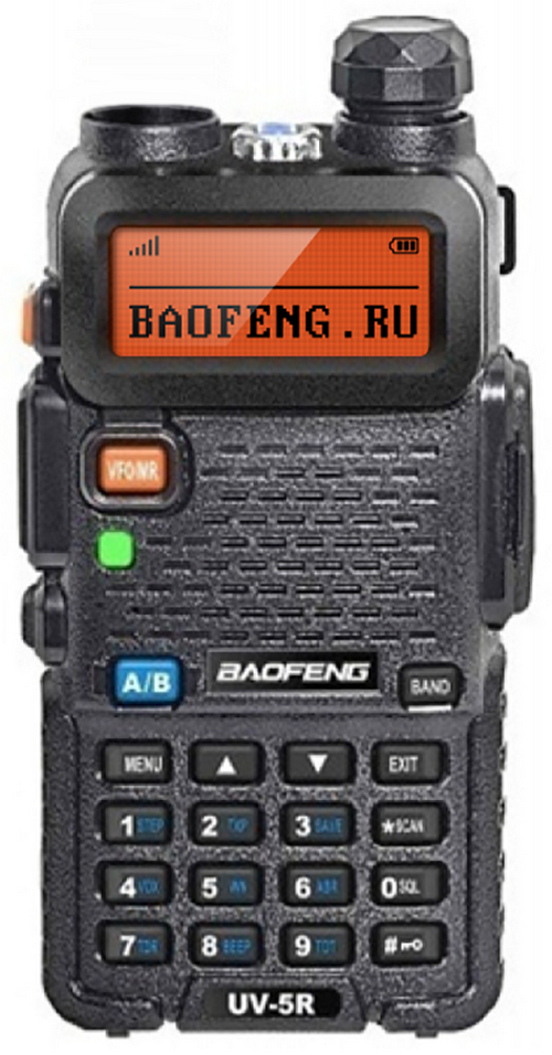 Рация Baofeng UV-5R 8W (3 режима мощности) рация baofeng uv 82 8w 3 режима мощности