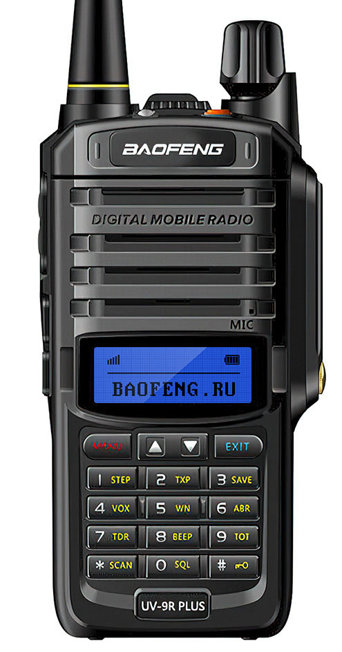 Влагозащищенная радиостанция BAOFENG UV-9R PLUS Baofeng
