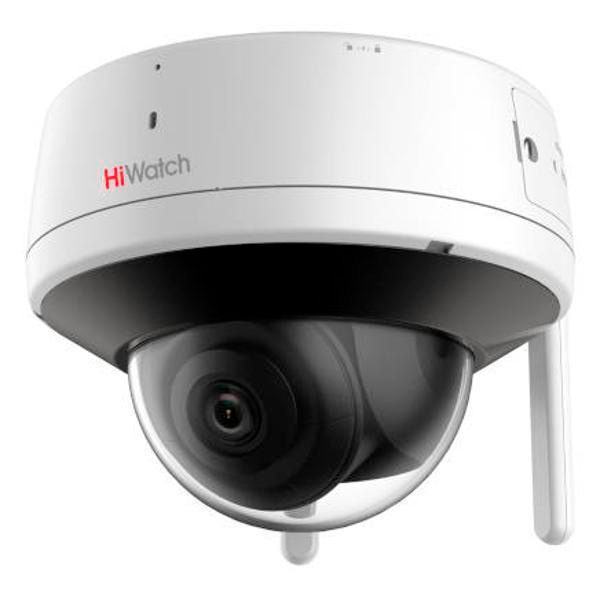 Уличная купольная 2 Мп IP-камера с EXIR-подсветкой до 30 м HiWatch DS-I252W(E)(2.8mm) уличная купольная hd tvi камера hikvision