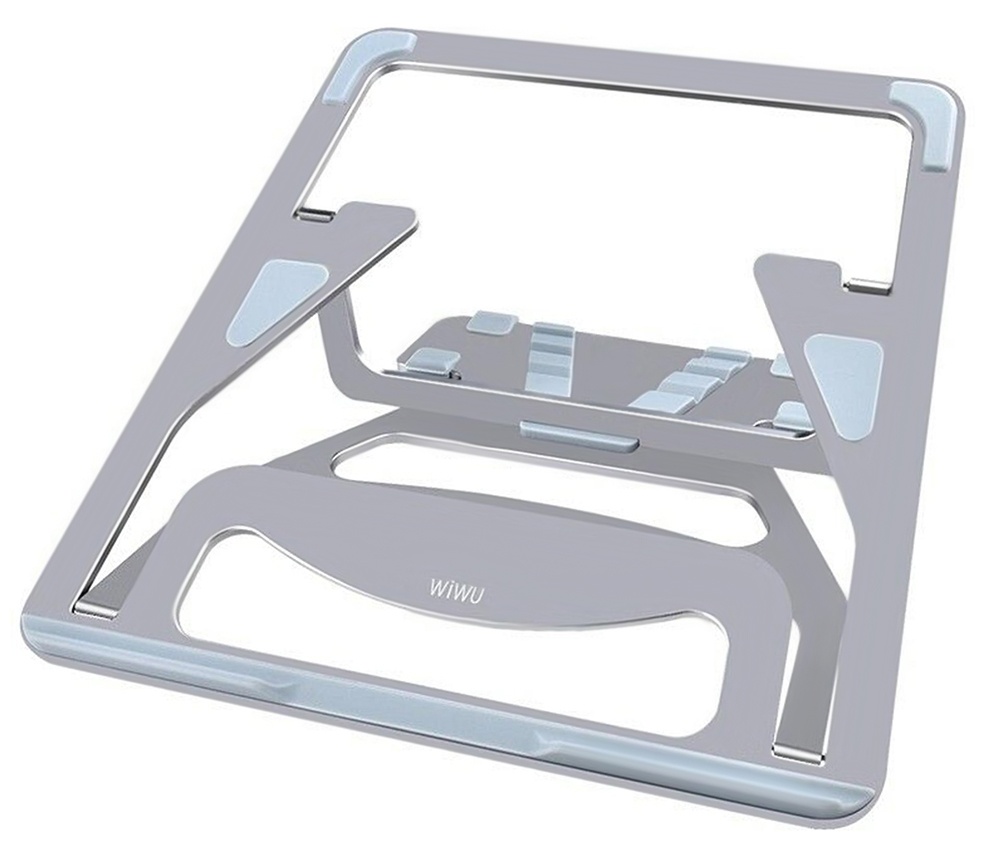 Подставка для ноутбука Wiwu Laptops S100 Silver КАРКАМ - фото 1