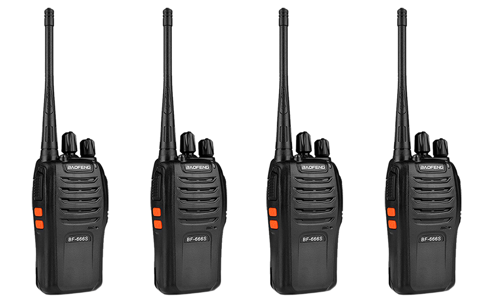 Baofeng BF-666S 4 шт. risenke earpiece for baofeng walkie talkie headset uv 5r bf 888s bf 777s bf 666s uv 82 uv s9 uv5ra uv5re kg uv8d uv6d