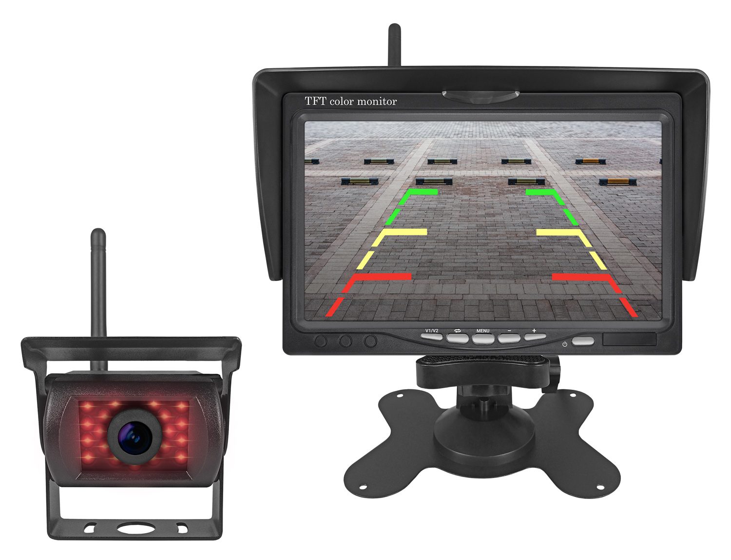 Система видеомониторинга CARCAM Wireless Video System 701W система видеомониторинга carcam wireless video system aw901