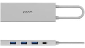 Док-станция Xiaomi 5 в 1 с USB Type-C USB3.0 HDMI 4K PD100W (XMDS05YM) cablexpert usb type a usb type a ccp usb3 amam 6 1 8
