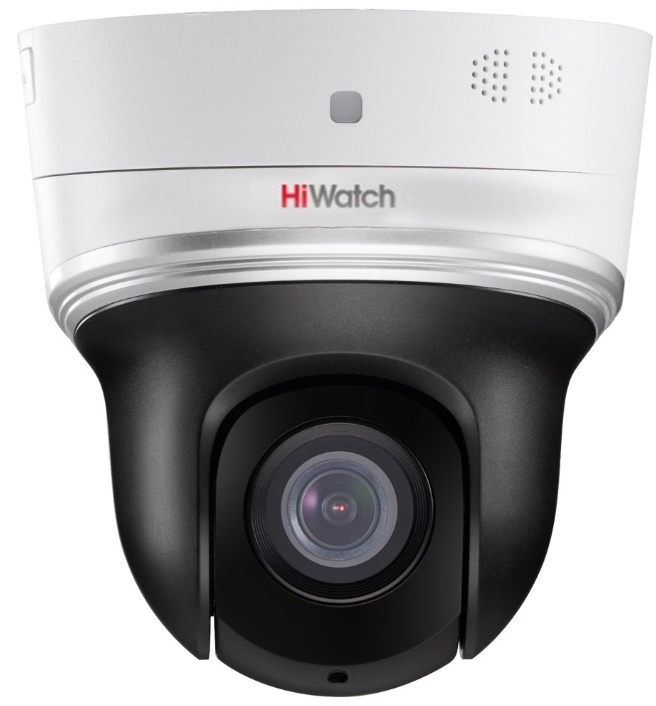 2Мп скоростная поворотная IP-камера c EXIR-подсветкой до 20м  HiWatch PTZ-N2204I-D3(B) ahd камера hiwatch ds t203s 2 8mm