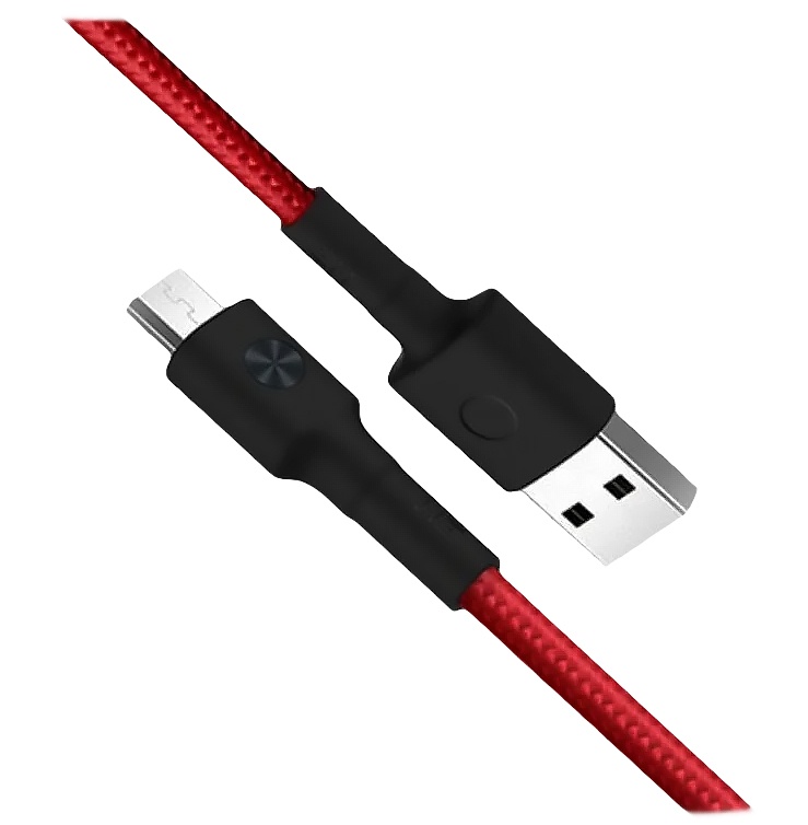 Кабель Xiaomi ZMI USB/MicroUSB 100cm Red (AL603) КАРКАМ