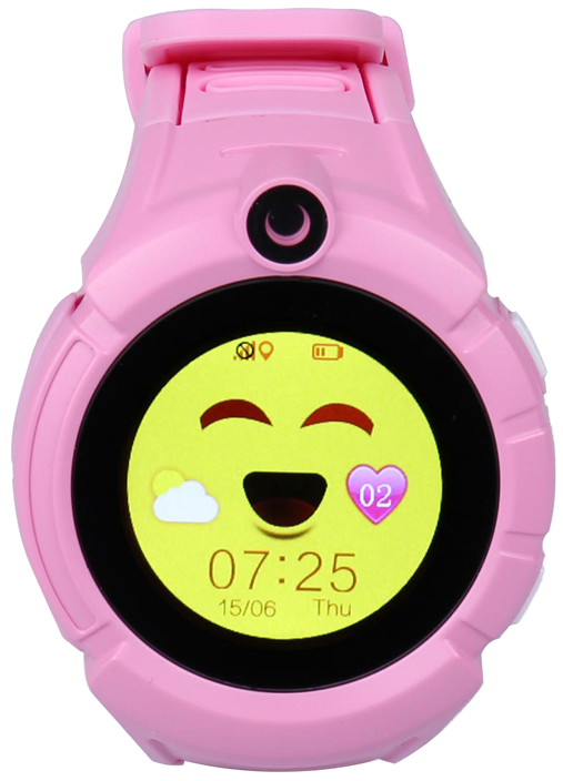 фото Детские умные часы с gps carcam gw600 pink