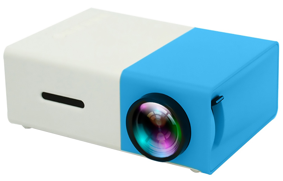 Карманный цифровой проектор Uniс YG-300 Blue UNIC - фото 1