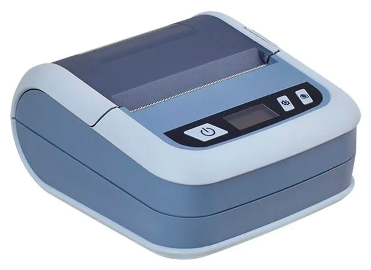 Мобильный принтер этикеток Xprinter XP-P323B  (USB, Bluetooth) Черный высокоскоростной настольный принтер для доставки этикеток