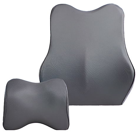 фото Комплект автомобильных подушек xiaomi 8h memory foam 4d healthy car headrest and lummbar support set (tzk9tz2) carcam