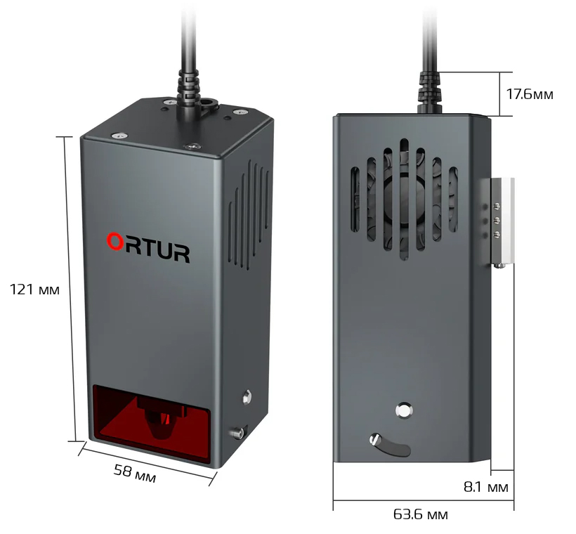 Купить Ortur Fully Enclosed Box Laser Engraver (R2 LR4-1A) EU