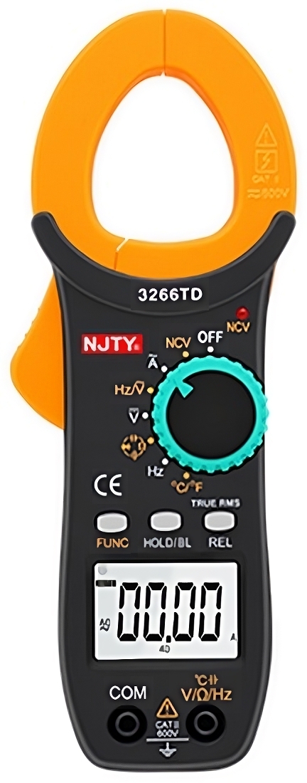 NJTY 3266TD Цифровые токовые клещи njty 3266td цифровые токовые клещи