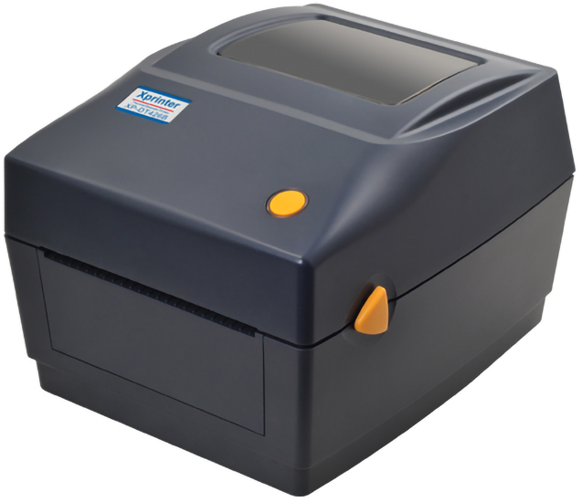 Портативный принтер этикеток Xprinter XP-DT426B (USB, XP-460B) Черный Xprinter - фото 1