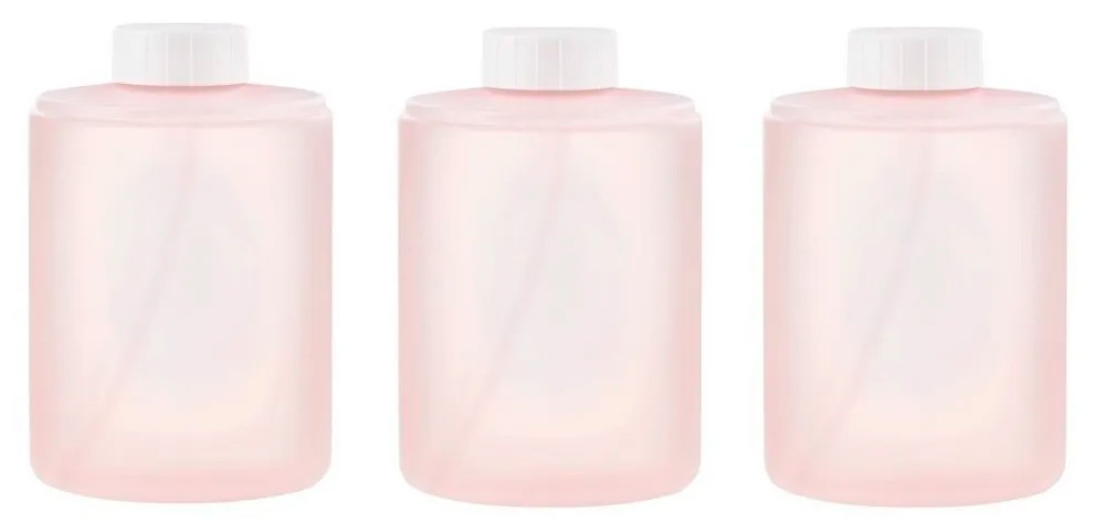 Жидкое мыло Xiaomi Daily Elements Amino Acid Foaming Hand Sanitizer 320ml (3pcs) Pink