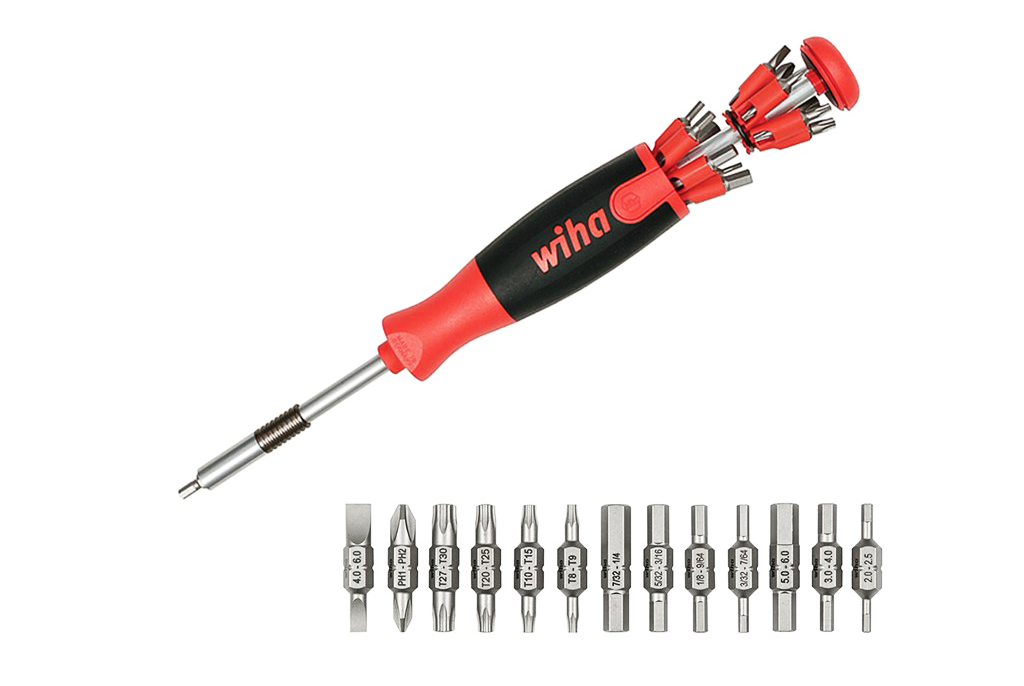 фото Отвертка с насадками xiaomi wiha 26 in 1 screwdriver kit - red/black