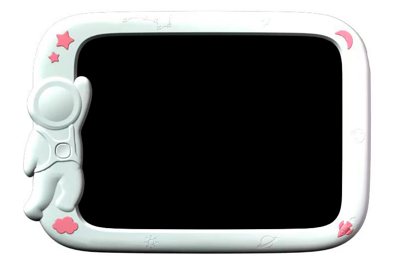 Планшет для рисования Xiaomi LCD Writing Tablet 8.5 Astronaut (XMXHBETK01S) Pink and White, Планшеты 