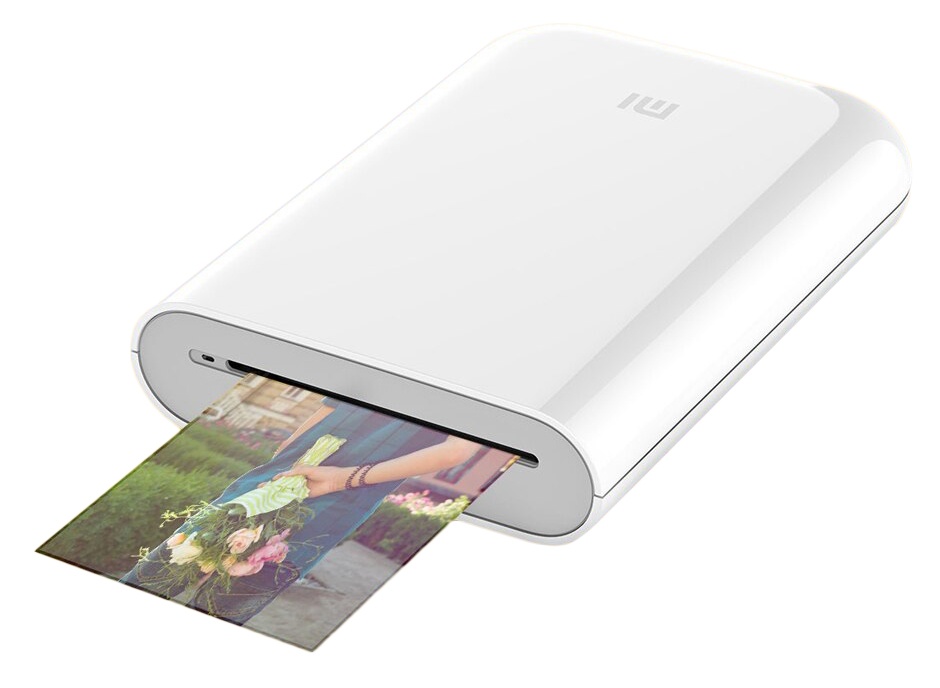 Карманный термопринтер Xiaomi Mijia AR ZINK карманный фотопринтер xiaomi mijia pocket ar photo printer white xmkddyjht01