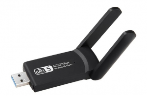 Беспроводной адаптер WiFi 5 Dual Band 1300Mbps USB 3.0 free driver 1300mbps wifi usb wireless adapter 2 4g 5 8g transmit receive dual band antenna laptop pc sgnal amplification