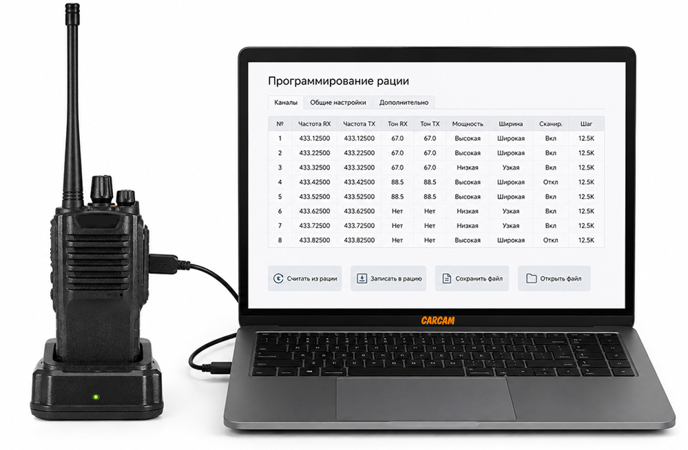 Купить Услуга Настройка Рации