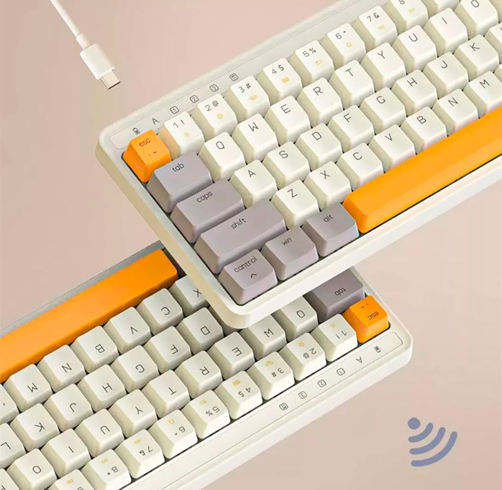 Беспроводная клавиатура Xiaomi MIIIW ART Series Mechanical Keyboard  (MWMKB01) Coffee Bean