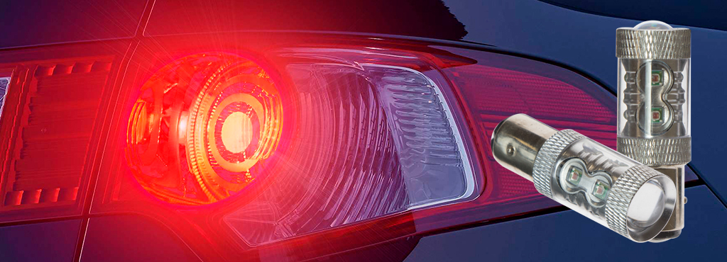 CARCAM PY21/5W-1157-50W красная светодиодная лампа для стоп-огней автомобиля
