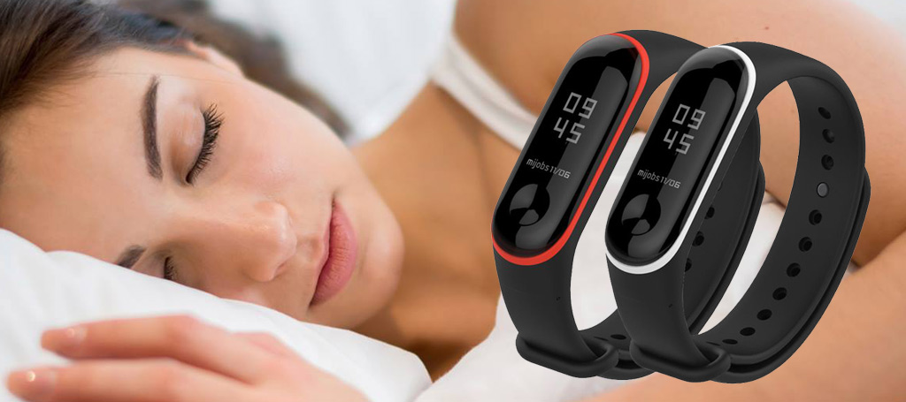 Ремешок для Mi Band 3 Silicon Loop синий/белый – стильный и удобный