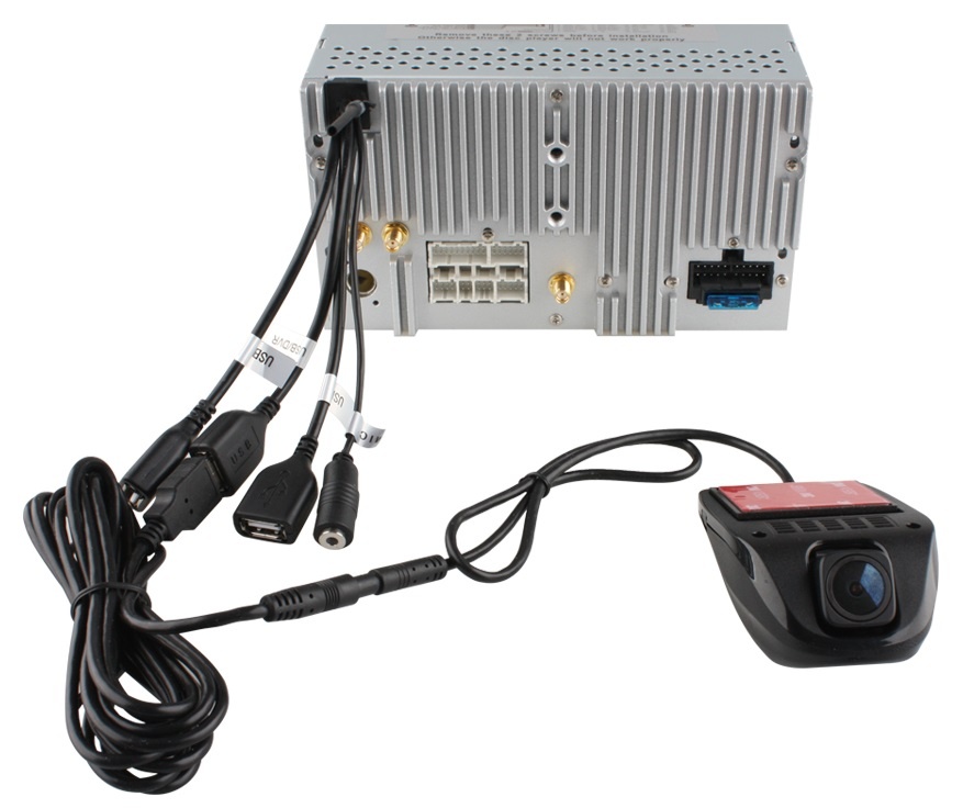 Штатный автомобильный видеорегистратор для головного устройства CARCAM U2 auto - Компактность