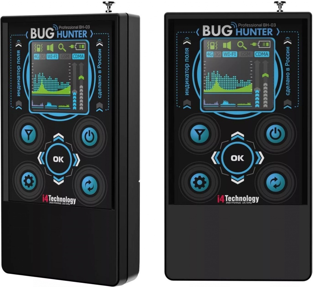 виды детектора жучков BugHunter Professional BH-03