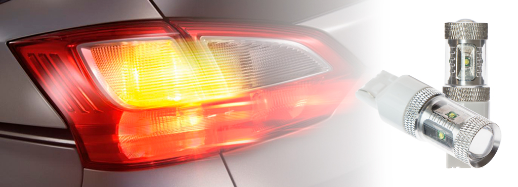 CARCAM W21W-7440-30W белая светодиодная лампа для габаритных огней автомобиля