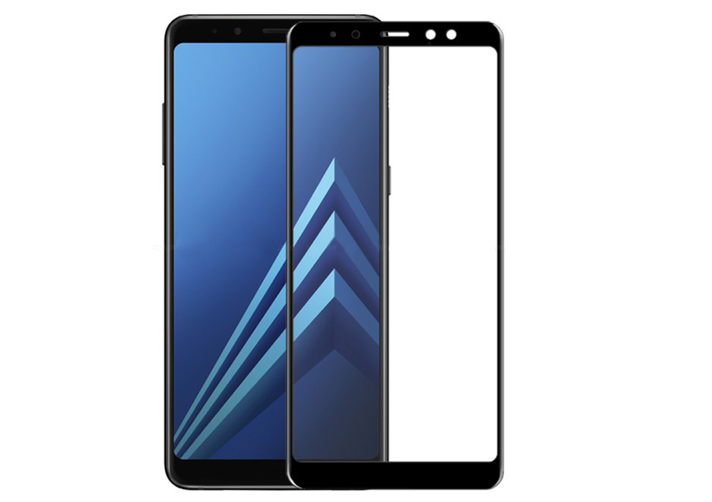 Защитное стекло Samsung A8 Plus (2018) 5D Full Fac2.jpg