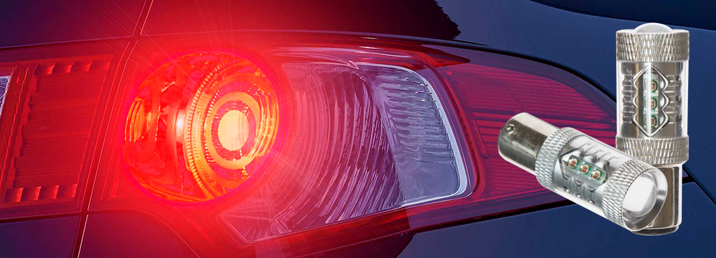 CARCAM PY21/5W-1157-80W красная светодиодная лампа для стоп-огней автомобиля