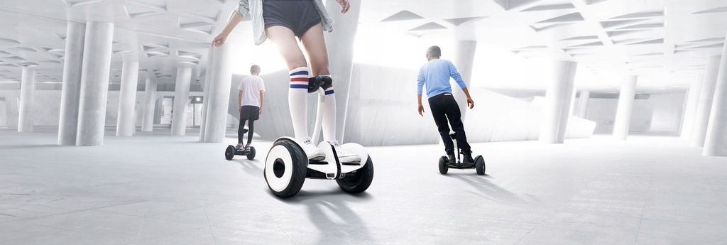 девушка сегвей