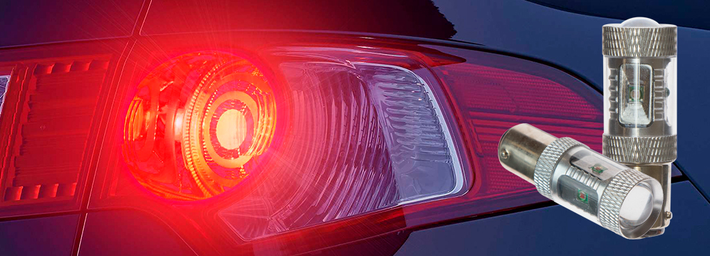 CARCAM PY21/5W-1157-30W красная светодиодная лампа для стоп-огней автомобиля