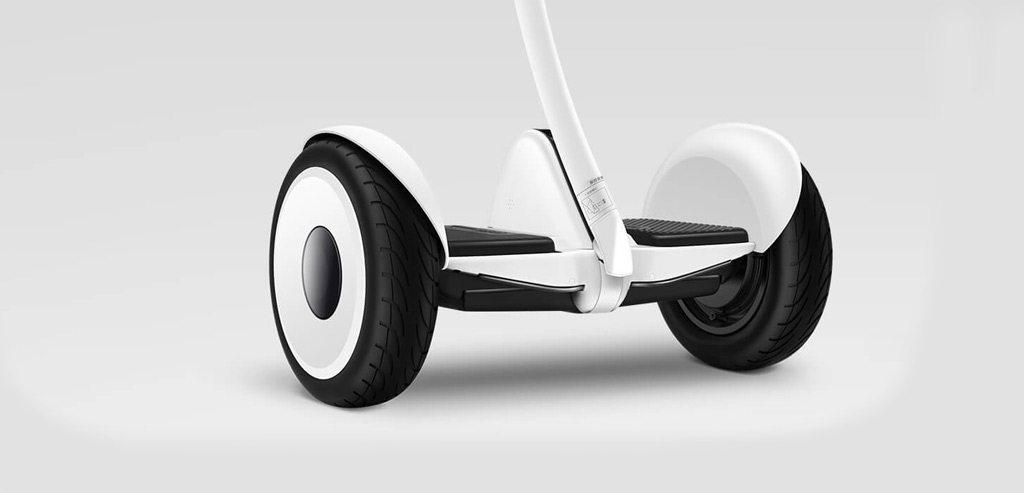 Мини-сегвей MINI-ROBOT с бескамерными колесами диметром 10.5’’ со противоскользящим протектором