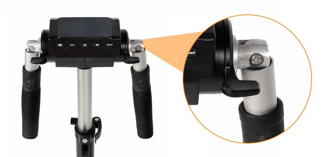 CARCAM KUGOO S3 GT - Металлический механизм руля