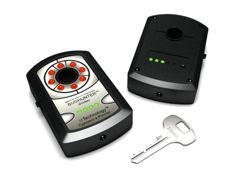 BugHunter Dvideo – компактный детектор видеокамер с дальностью обнаружения до 20 метров.