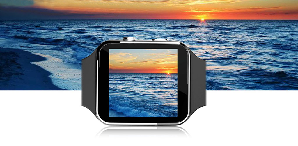 Часы Smart Watch X6 Black - Миниатюрная фотокамера